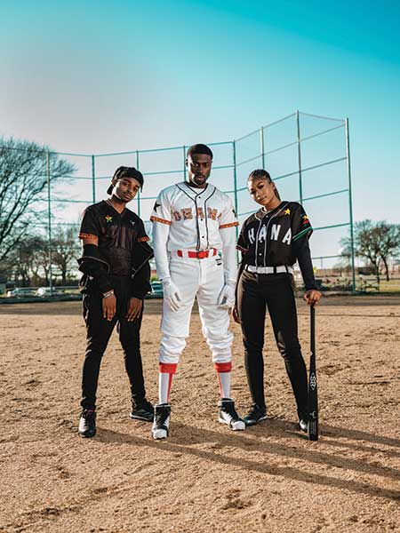 MIZIZI, Ghana Baseball Jersey, Polyester