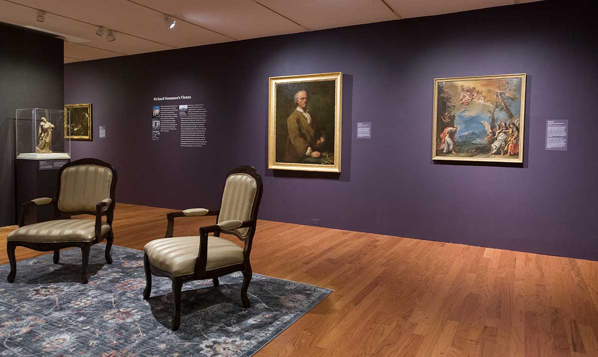 A gallery view of the exhibition