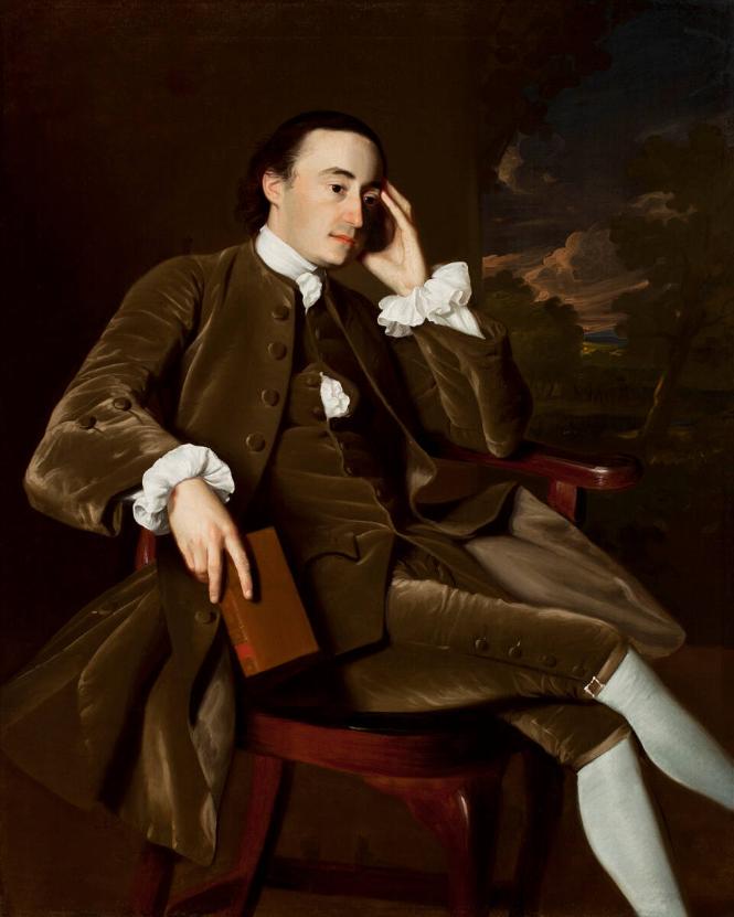 John Singleton Copley, 'John Bours', about 1763, oil on canvas