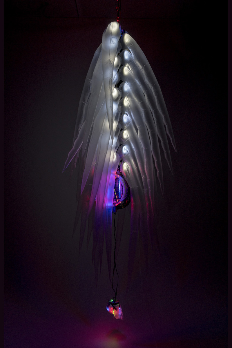 Shih Chieh Huang, VT-36, 2017, 10 x 10 x 12 feet, mixed media, photo: Megan Paetzhold, Courtesy of the artist and Ronald Feldman Fine Arts, New York